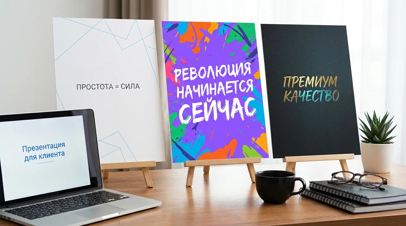 Концепты для презентаций клиентам